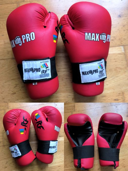 Екипировка за таекуондо ITF (ръкавици, каски, фути, протектори, капи))