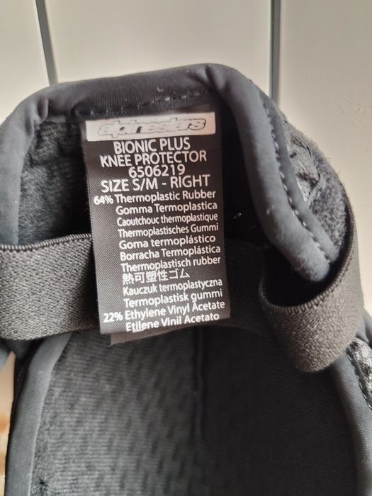 Genunchiere alpinestars bionic plus S/M, Noi !