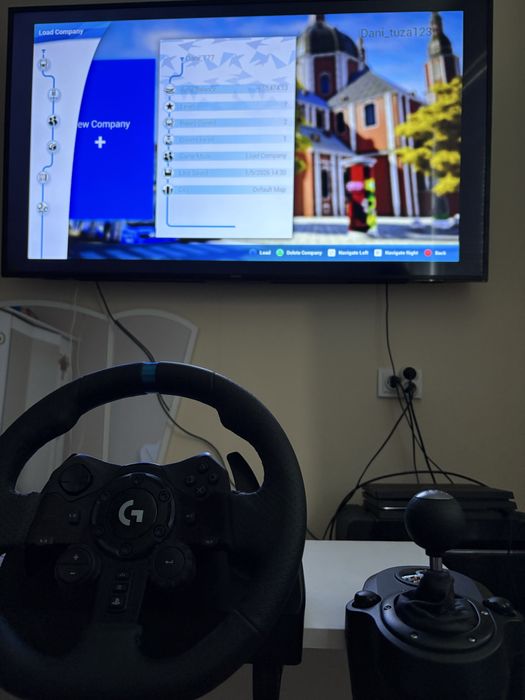 logitech G923 + 2 игри