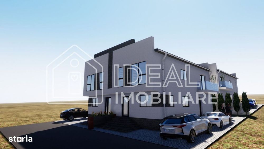 Duplex  Modern cu 4 camere si gradina, zona Casa de Apa
