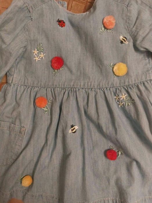 Lot set rochite zara si h&m 18-24 luni marime 92, ca noi