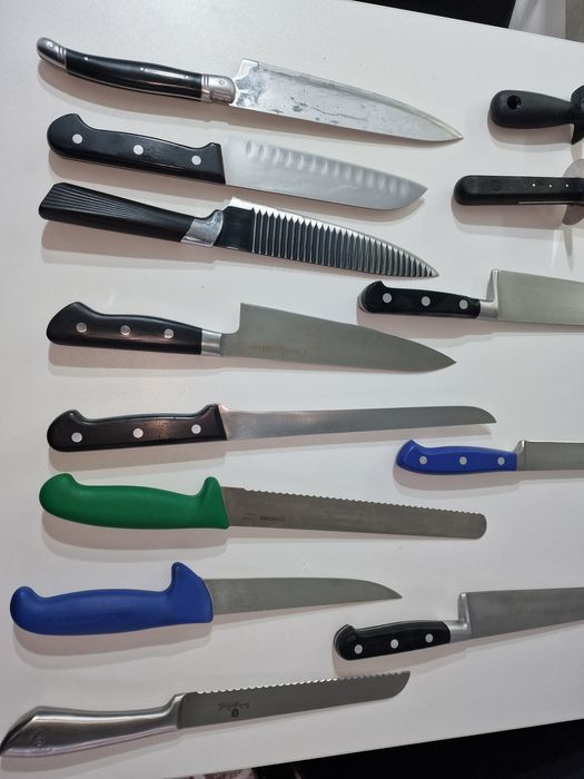 Diferite cutite f.dick, giesser, samura, paxton, sabatier wetstone