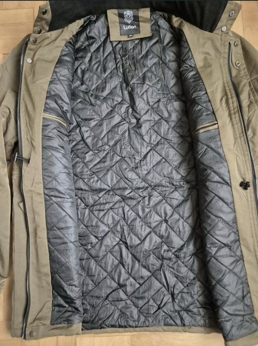 Geacă Matlasată Lufian, Stil Militară, Glugă - Bărbați L / XL
