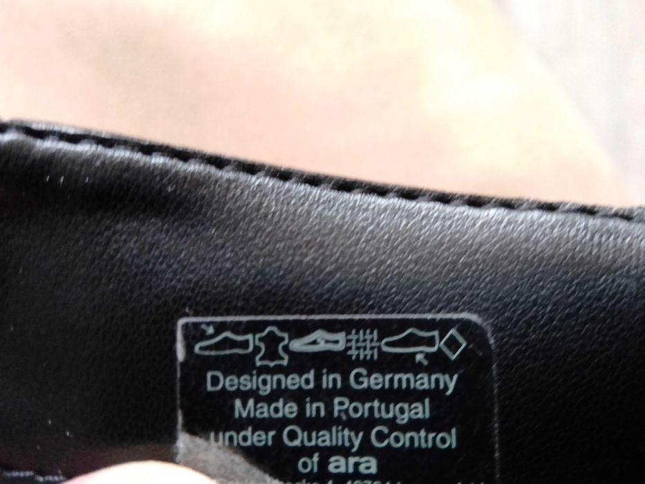 Оригинални боти от естествена кожа Ara