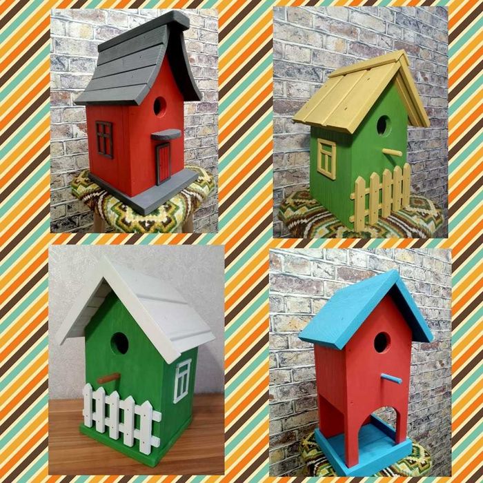 Домики  для  птиц
