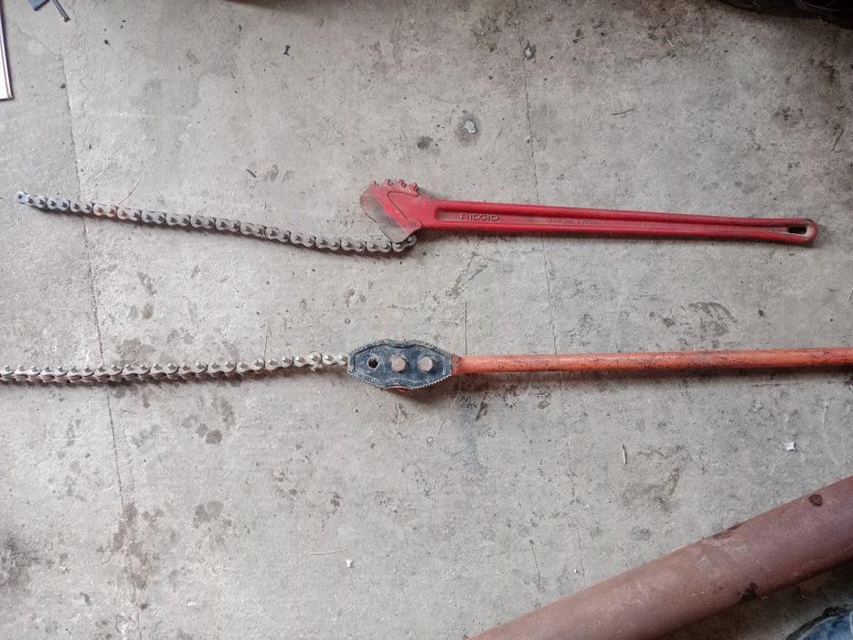 Труба ашатын цеп кілттер бар