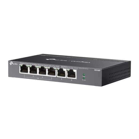 TP-Link DS106P (PoE коммутатор)