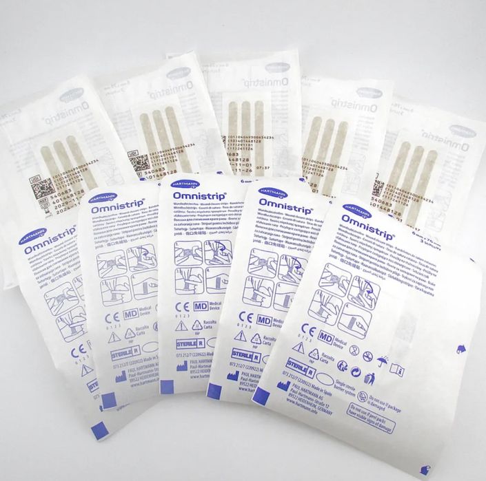 Полоски пластырные Омнистрип 6*76мм