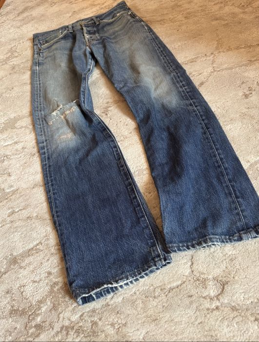 Blugi Vintage Levi’s 501 faded 31/34 baggy loose grunge emo y2k