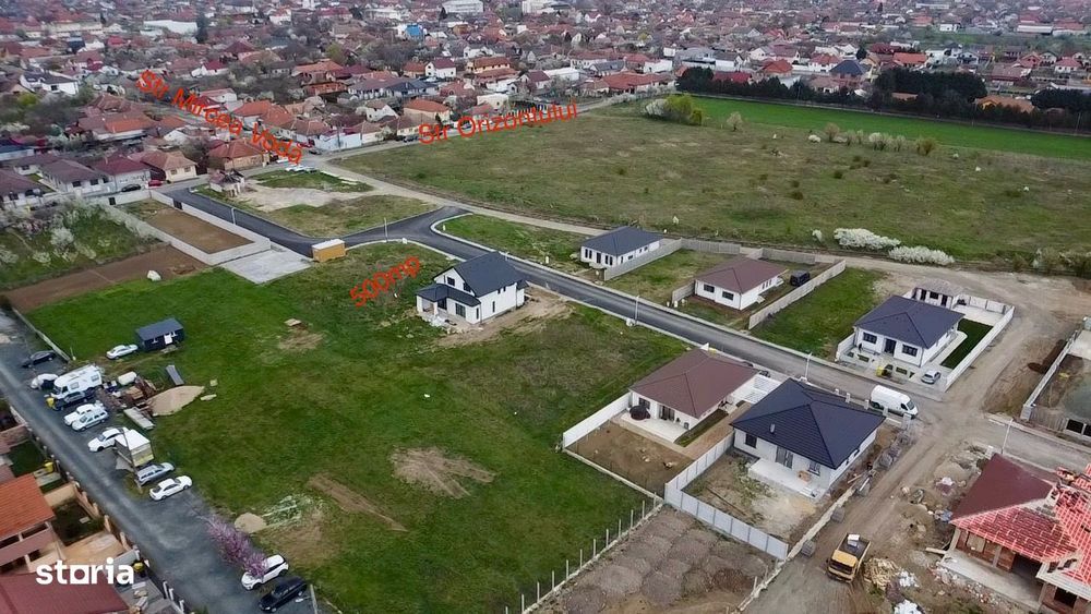 Teren de vânzare zona nouă Bujac 546mp AC ON+1 teren pe colț separate
