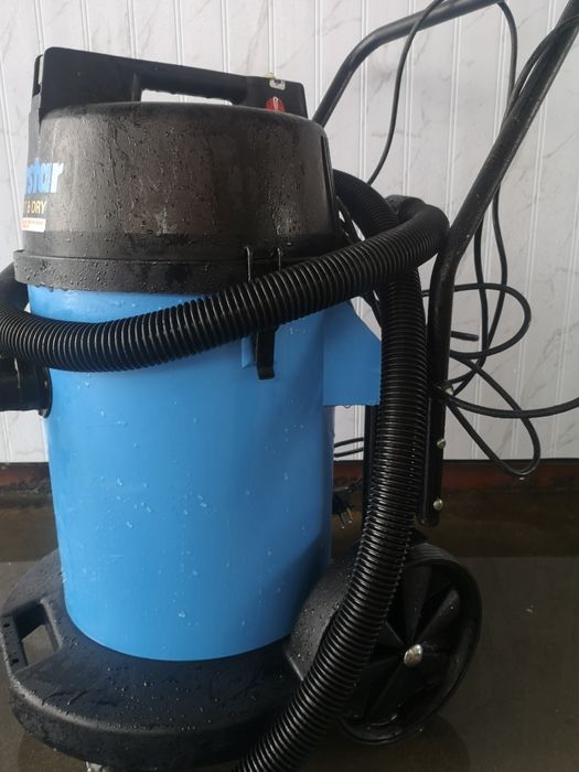 KerstarПрофиПрахосмукачка с Два Мотора 2х2200Wat Строител Шлафан бетон