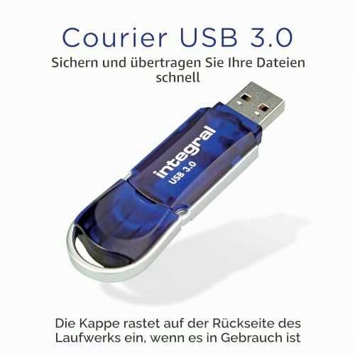 Флаш памет Integral Courier Blue 1TB USB 3.2 Gen 1 до 120MB/s