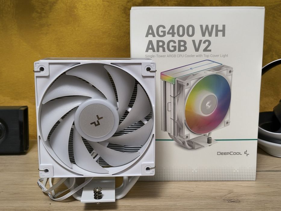 Cooler CPU Deepcool AG400 V2 ARGB White