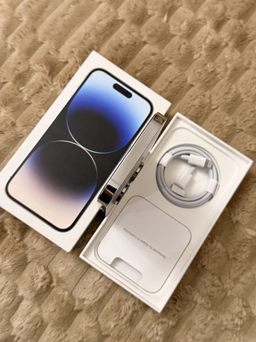 IPhone 14 PRO 5G Alb ca NOU 256GB Full Box