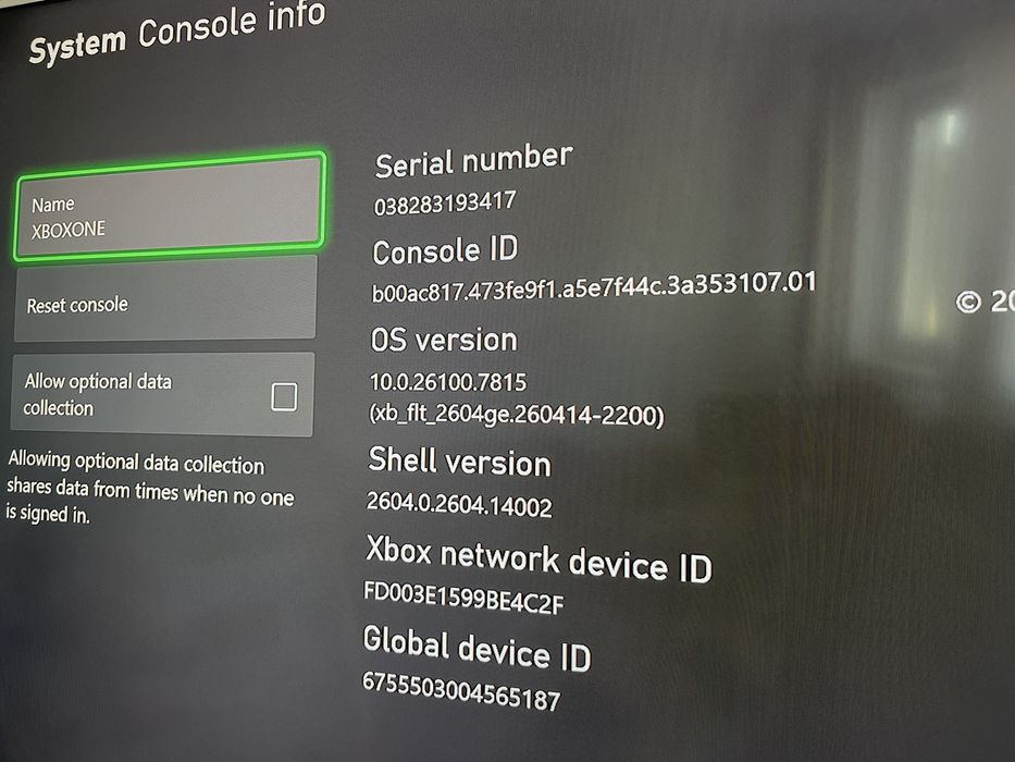Consola XboX One X Model 1 TB (1787)