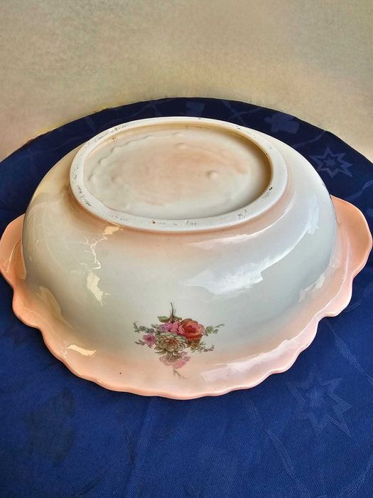 Викториански комплект за баня - кана 4,5л. и леген, произход - Англия.