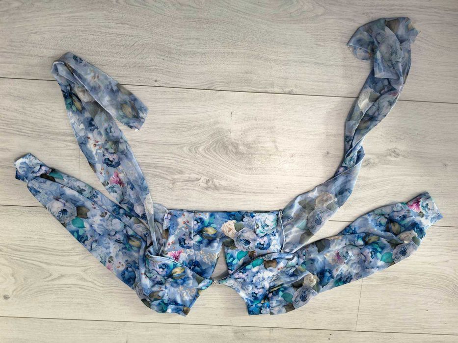 флорални блузи с банел различни цветове