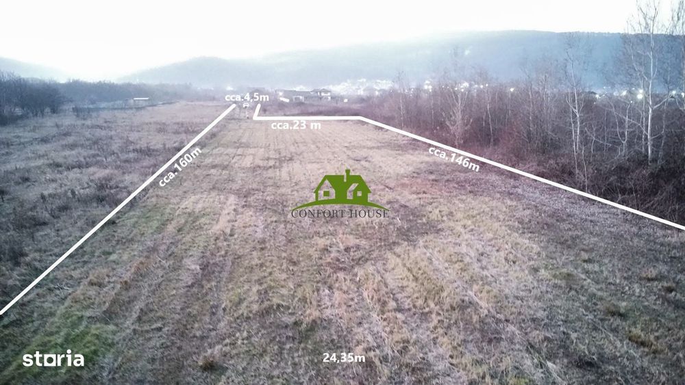 Teren Intravilan -plat-utilitati- Bujoreni la 3km de Nord RM.VL