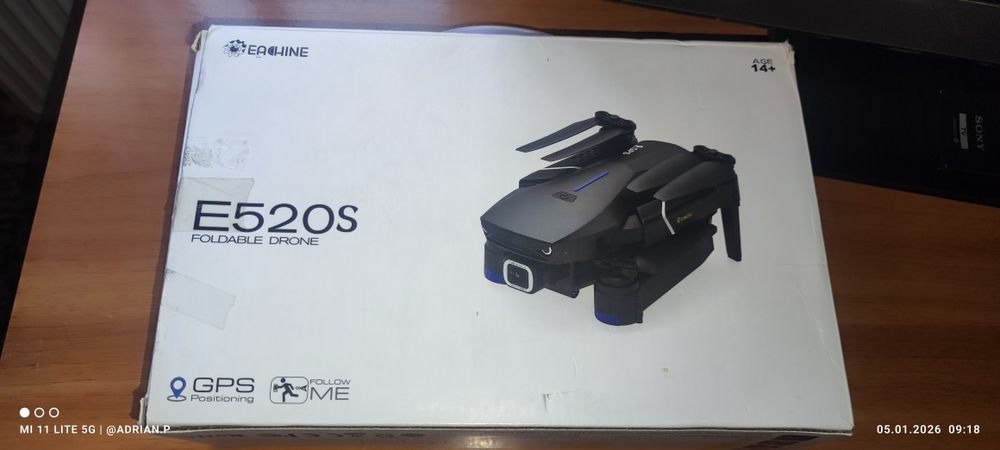 Drona cu GPS E520S