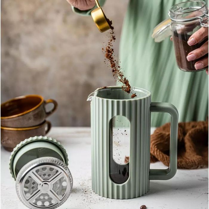 Infuzor din sticla, aparat pentru cafea, ceai sau ierburi, capacitate