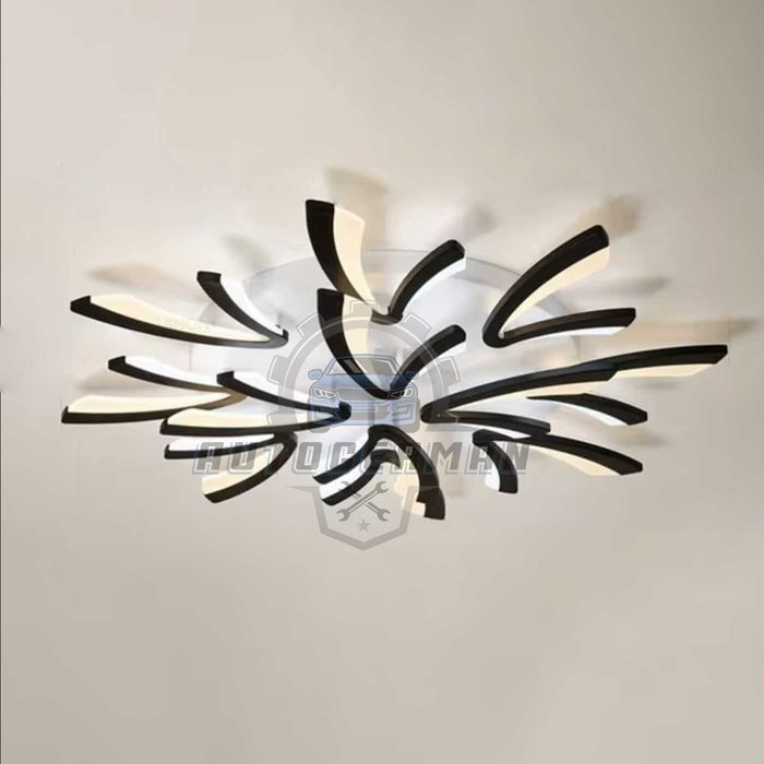 120W Абажур за таванско осветление на дома дистанционно лед офис хол