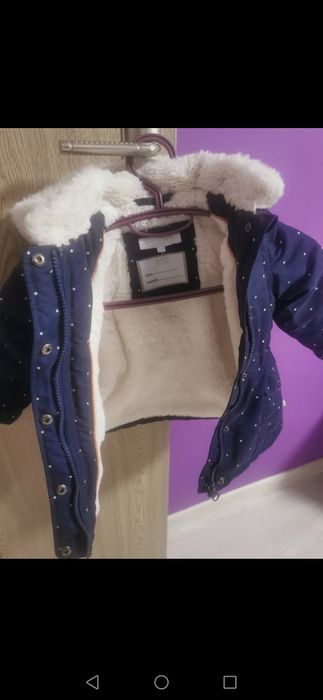 Geacă îmblănită Cadet Rousselle bebe