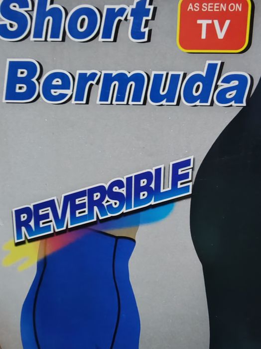 Pantaloni short Bermuda din neopren pt slăbit nou sigilat