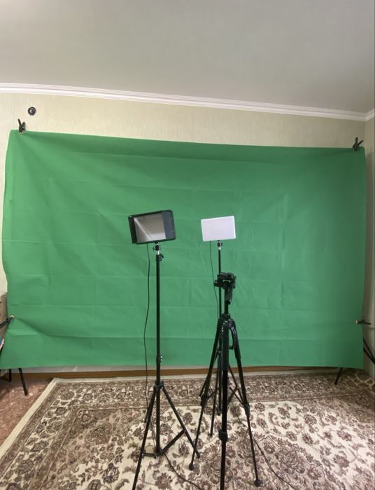 Штатив, хромакей, мини студия