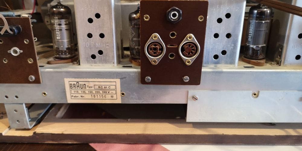 Radio lămpi braun TS 3 81