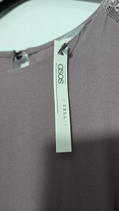 Rochie Asos Lunga Tall cu insertii din dantela evenimente deosebite