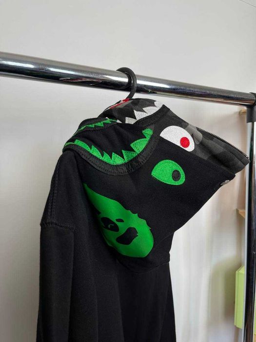 A Bathing Ape Green Hoodie | Hanorac Bape