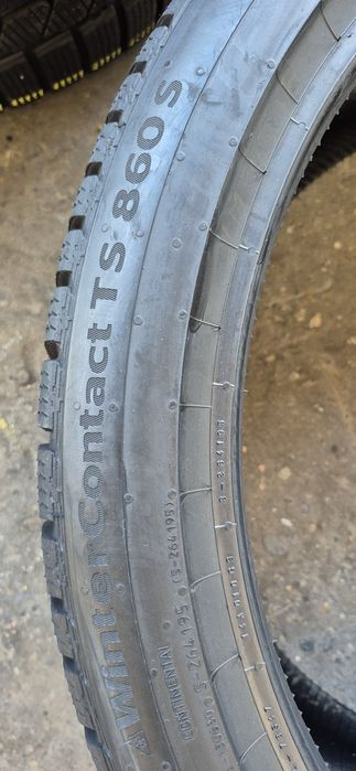 4 anvelope iarna Continental,fata ca noi 265/35/21,spate 295/30/21;15%uzura,dot 2024.Pret/bucata.