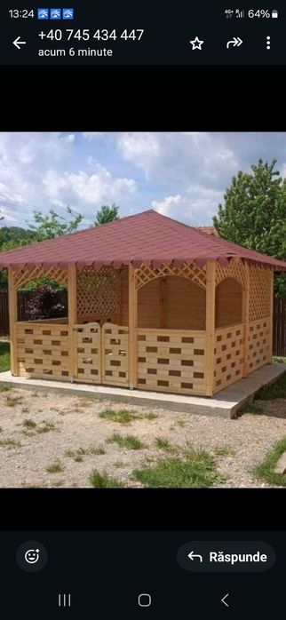 Construim cabane din lemn (acceptam variante auto)