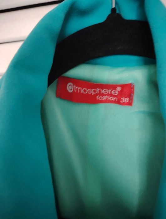 Rochie tip sacou – elegantă, turcoaz