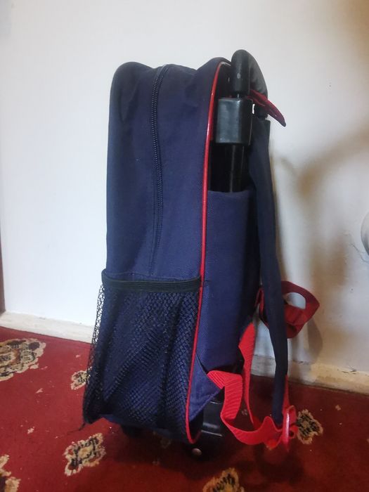 Rucsac Ghiozdan Troler Cars McQueen de copii