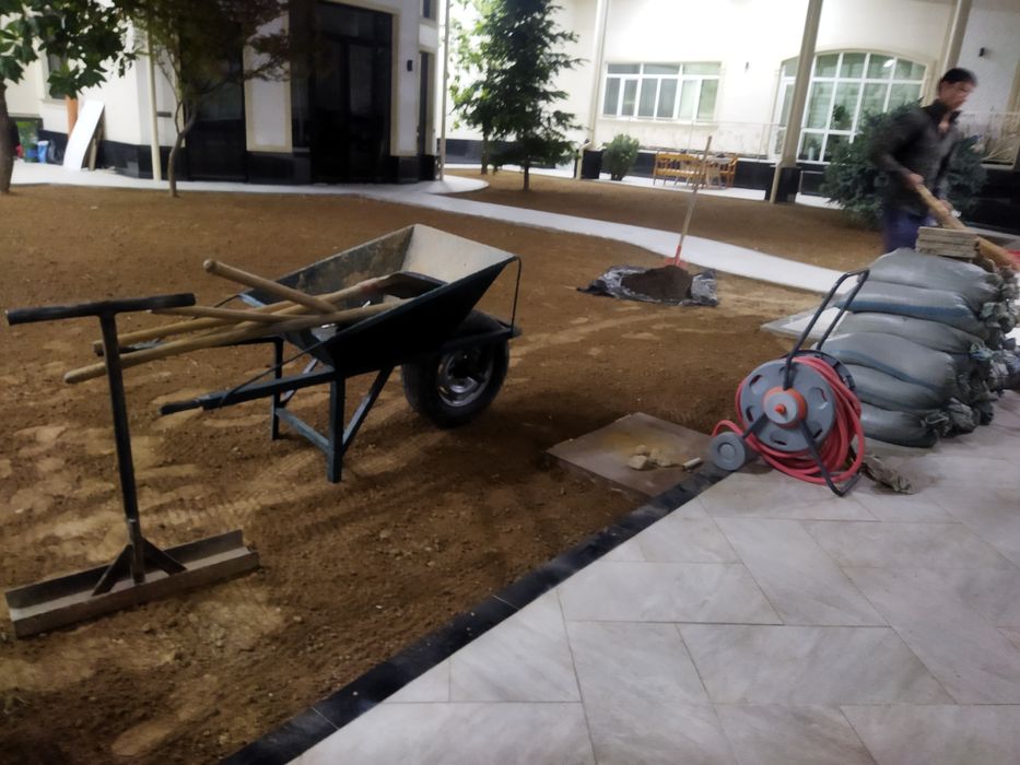 Газон екиш ланшаф Gazon ekish Xizmati Mutaxassis.