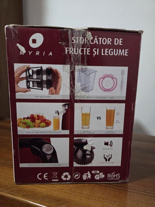 Storcator de fructe si legume MYRIA HE-684