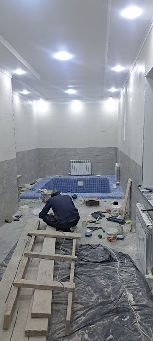 Сауна басейн  усталари
