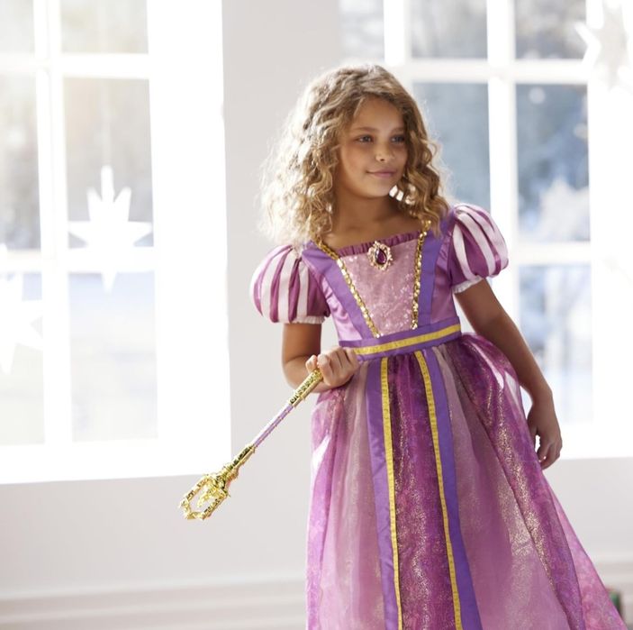 Оригинална рокля на Рапунцел, Дисни за 5-6 г.