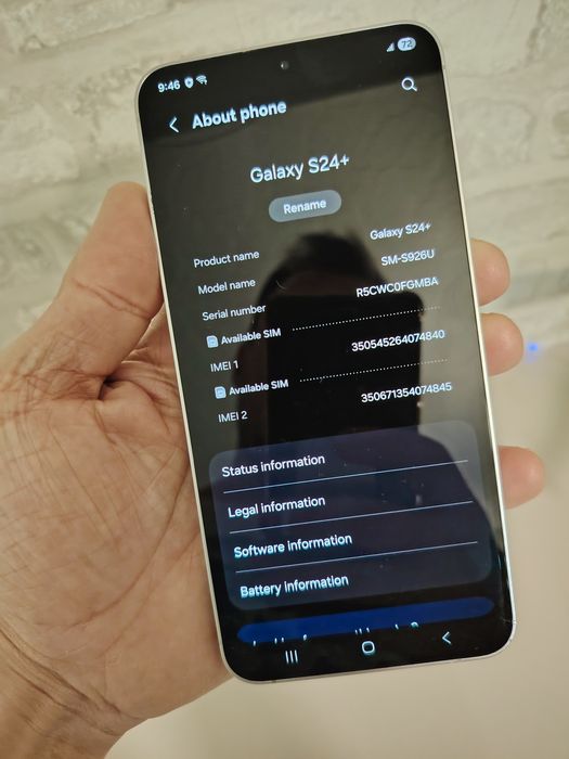 Samsung Galaxy S24 Plus 256GB Display Original