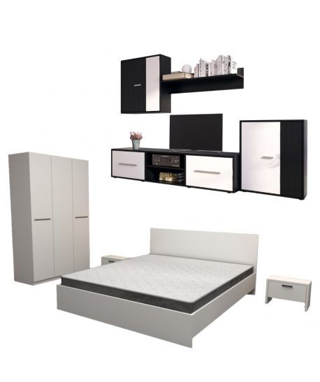 Dormitor Hera+Saltea+Living Makaza