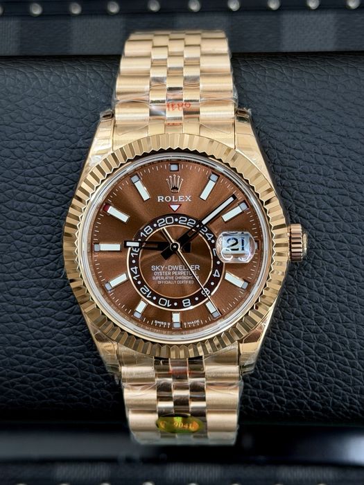 Rolex Sky-Dweller Jubilee Chocolate + NFC Card