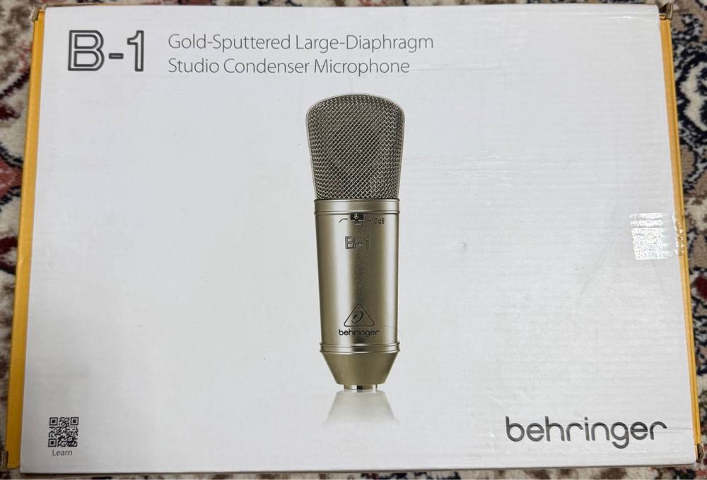 Студийный конденсаторный микрофон Behriger B-1