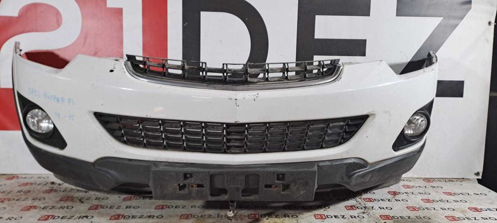 Bara fata completa cu proiectoare Opel Antara Facelift 2009 - 2015 ALB