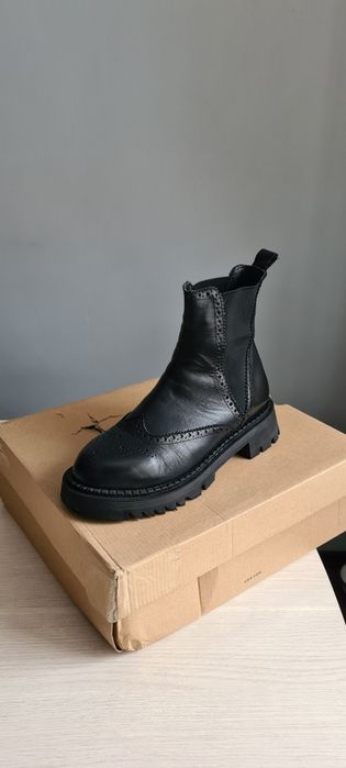 Ботинки зимние "челси"