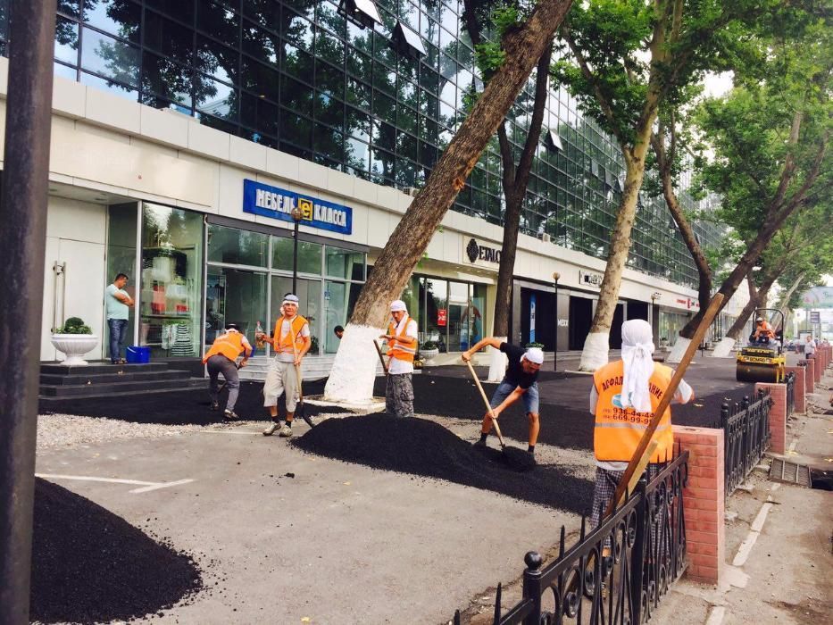 Асфальтирование дорог в Ташкенте. Качественно! Быстро! Недорого