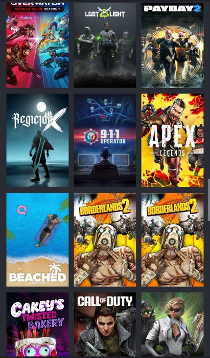 Аккаунт стим с играми и скинами