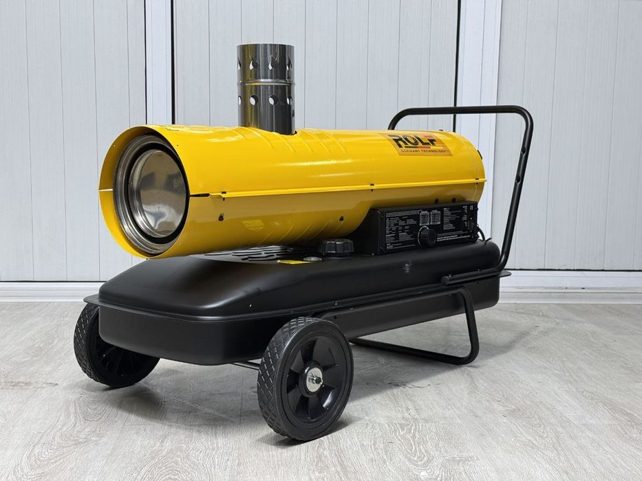 Дизельная тепловая пушка ROLF TOP-1030 с Дымоходом из Первых рук