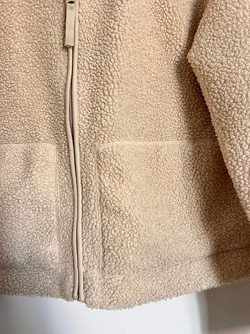 Geacă fleece teddy crem / bej