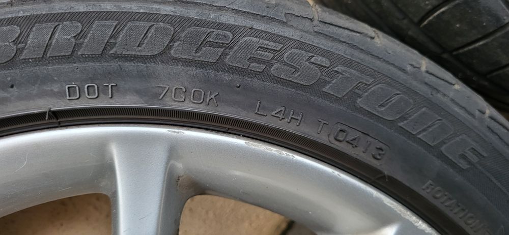 Оригинални Джанти със гуми Мерцедес Б-класа  !